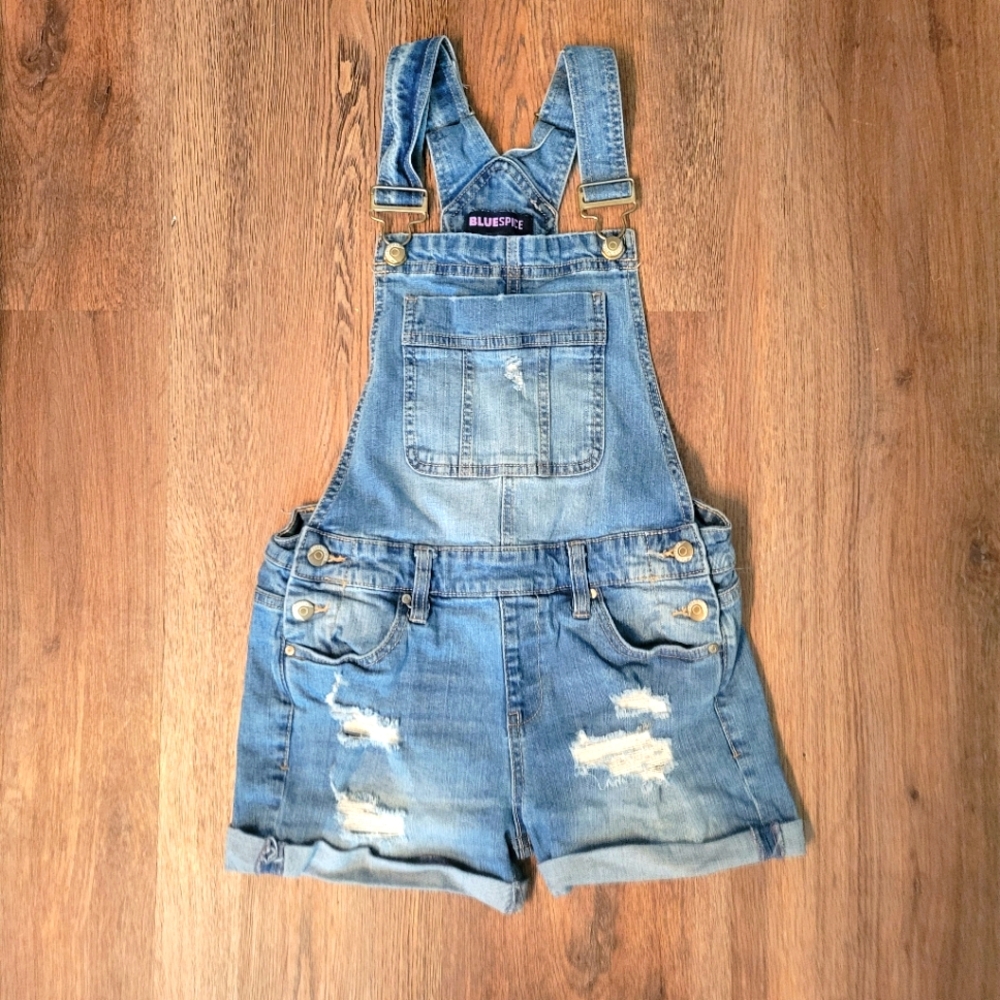 Blue Spice Denim Overalls